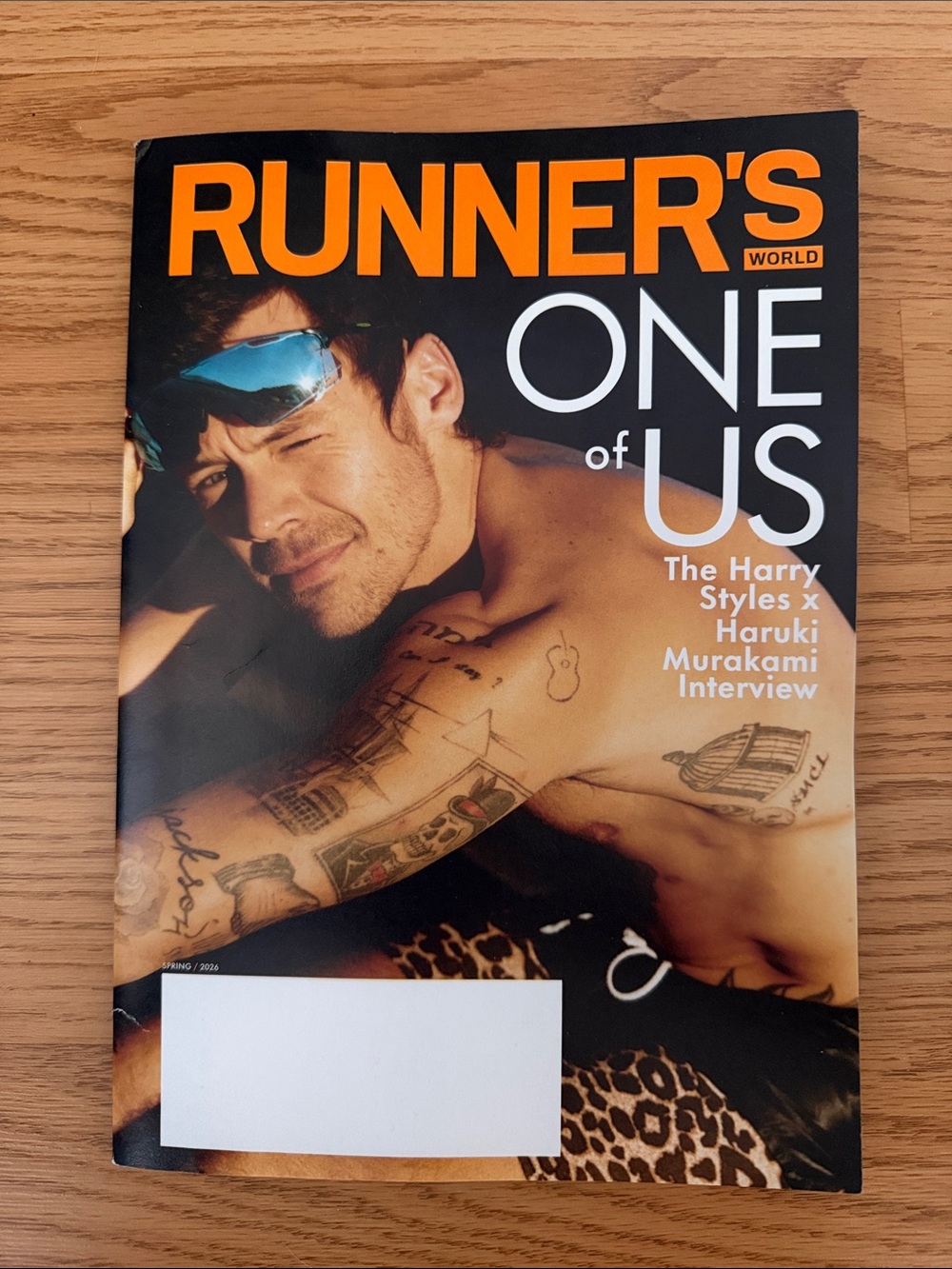 Runner's World Magazine - Harry Styles One of Us | Spring 2026